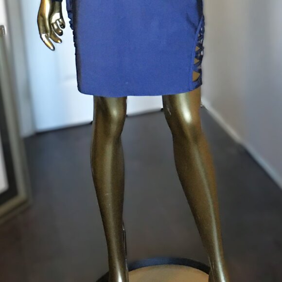VENUS Midnight Blue Bandage Strappy Dress NEW WITH TAG!!! - Picture 3 of 16
